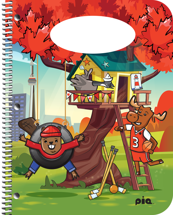 Standard school agenda cover choice - Let's Play