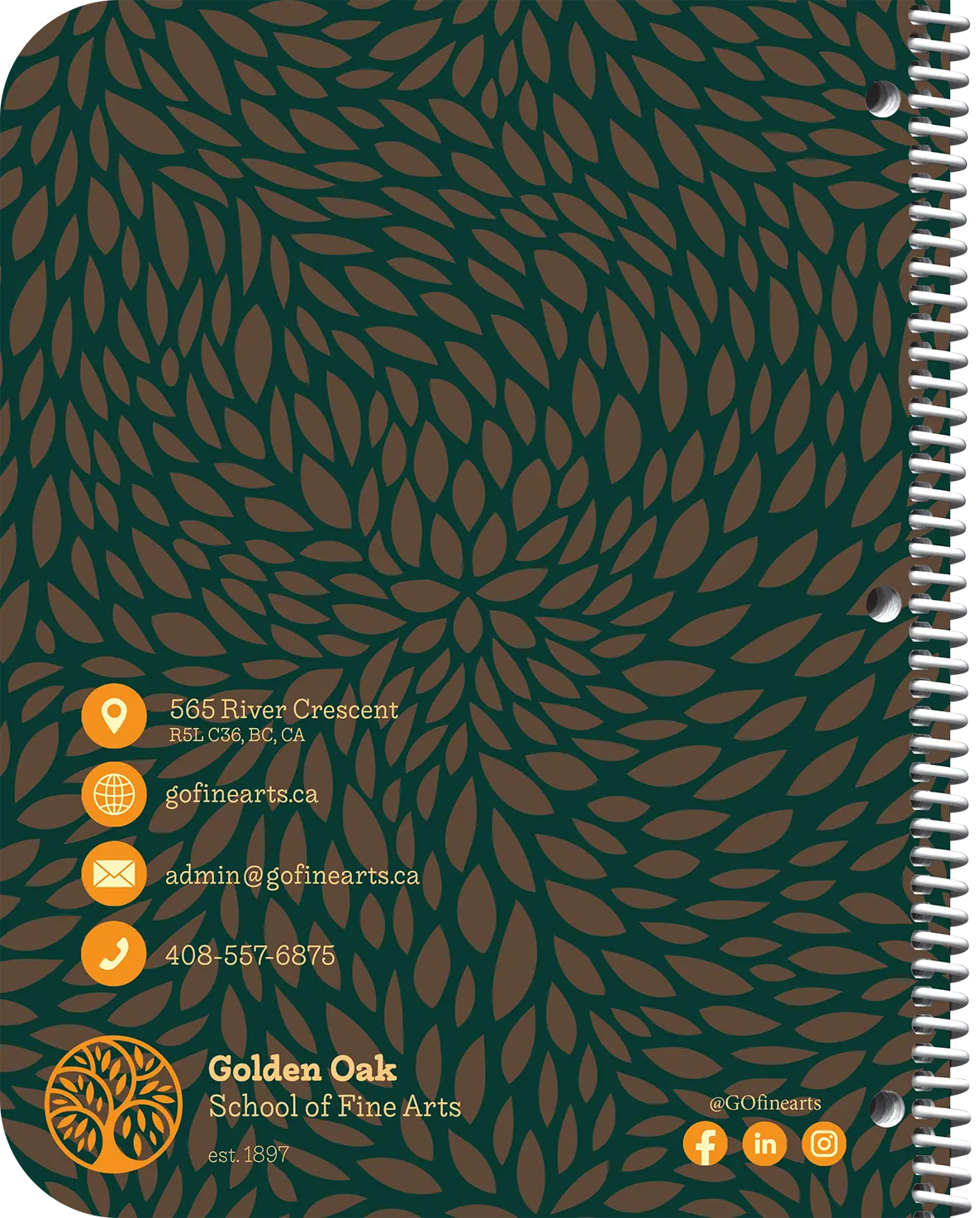 Fully Customizable Back Cover