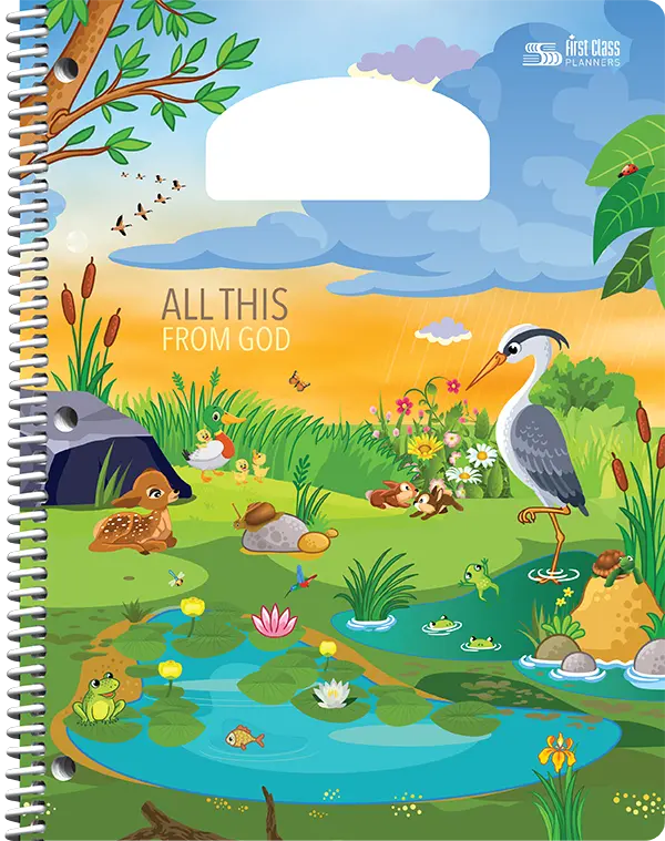 PiQ Potential Standard school agenda cover choices - All This From God