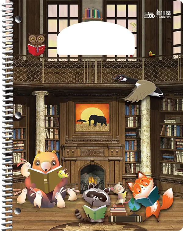 PiQ Potential Standard school agenda cover choices - Library