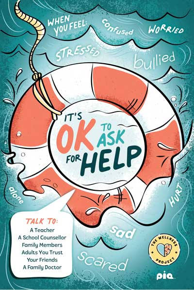 It's Ok to Ask for Help Poster