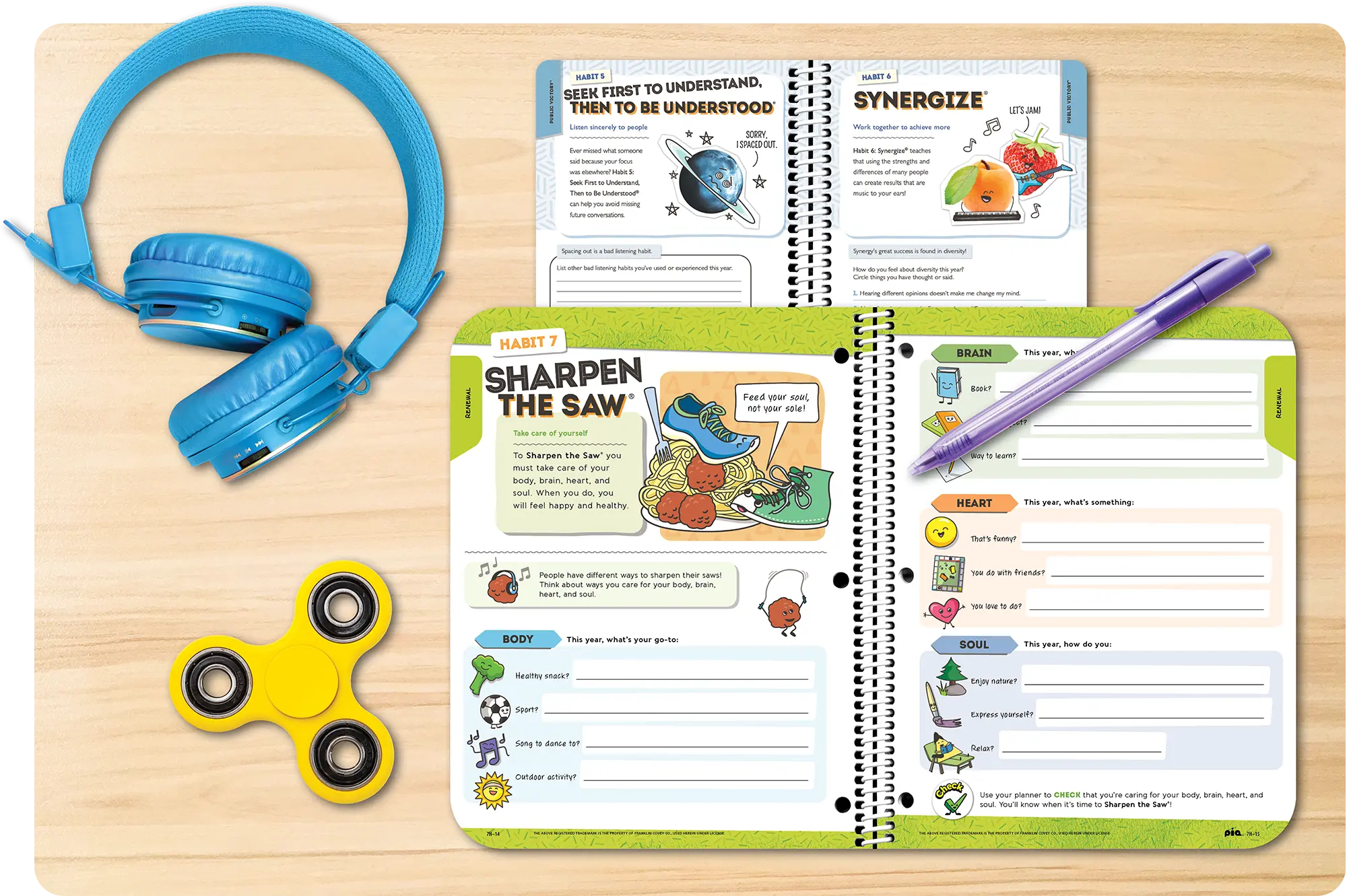 Primary Catholic Faith Planner Spread